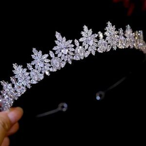BRAND NEW CZ Bridal Crown/Tiara